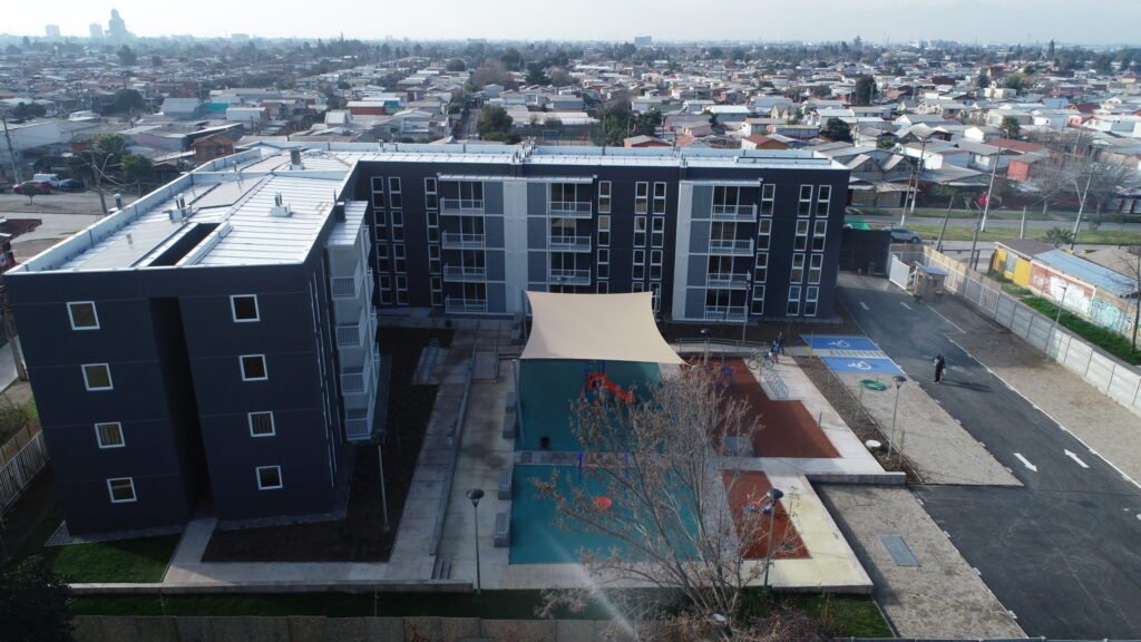 Fotografía del proyecto habitacional Playa Grande